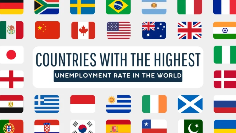 Countries With the Highest Unemployment Rate in the World