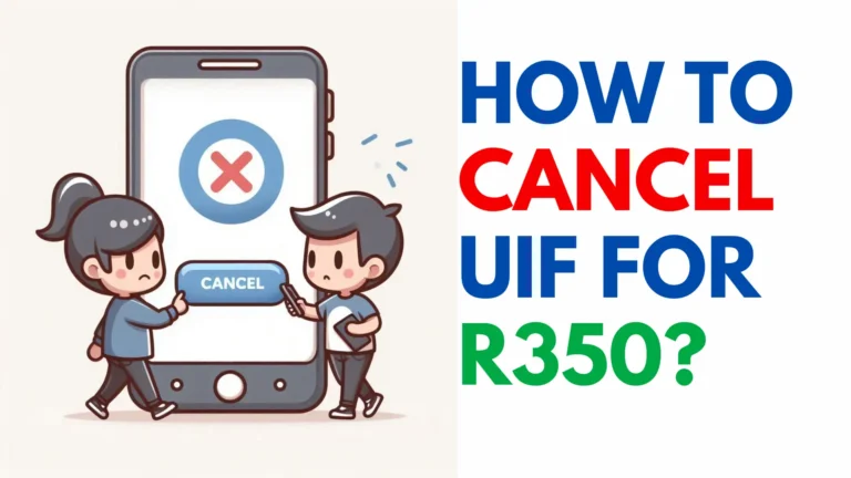 How to Cancel UIF for R350 or Other Reasons?