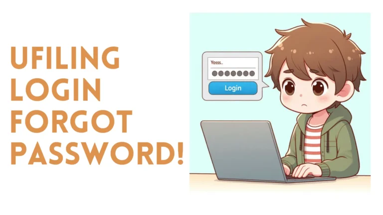 uFiling Login Forgot Password