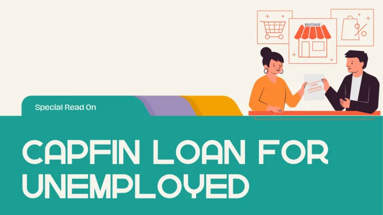 Capfin Loan for Unemployed