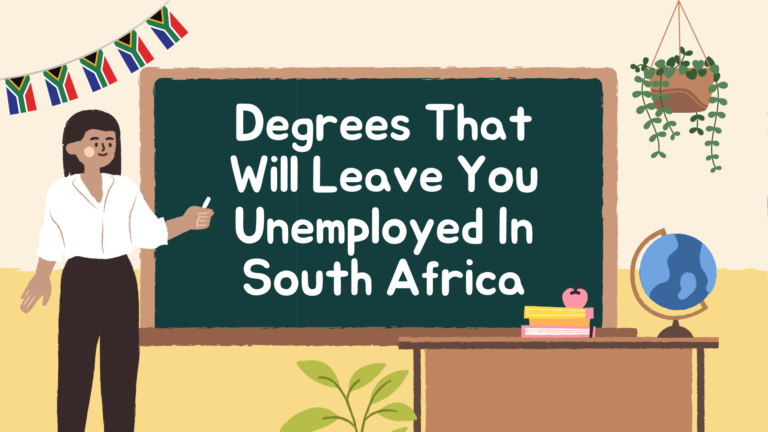 Degrees that Will Leave You Unemployed in South Africa