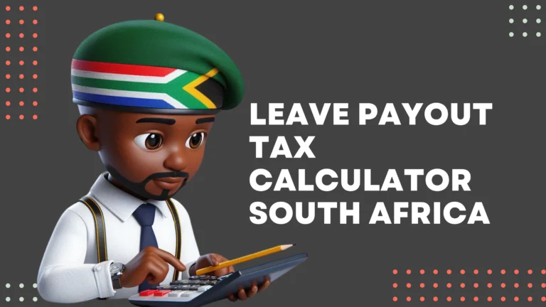 leave payout tax calculator south africa